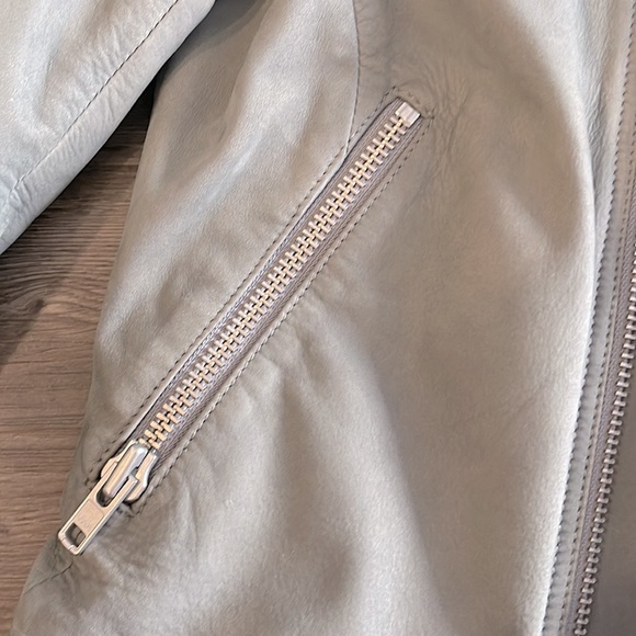 Danier Leather/Suede Nubuck Moto Biker Jacket - Picture 12 of 16